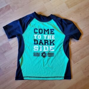 Star Wars "Come To The Dark Side" Child's Swim Shirt - Size Small